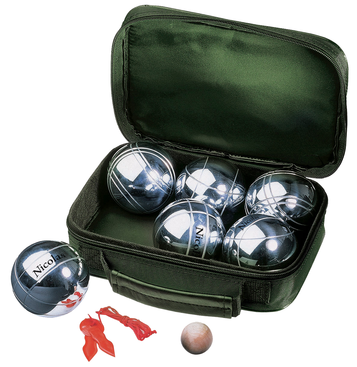 Housse de boules de pétanque personnalisée avec prénom au choix