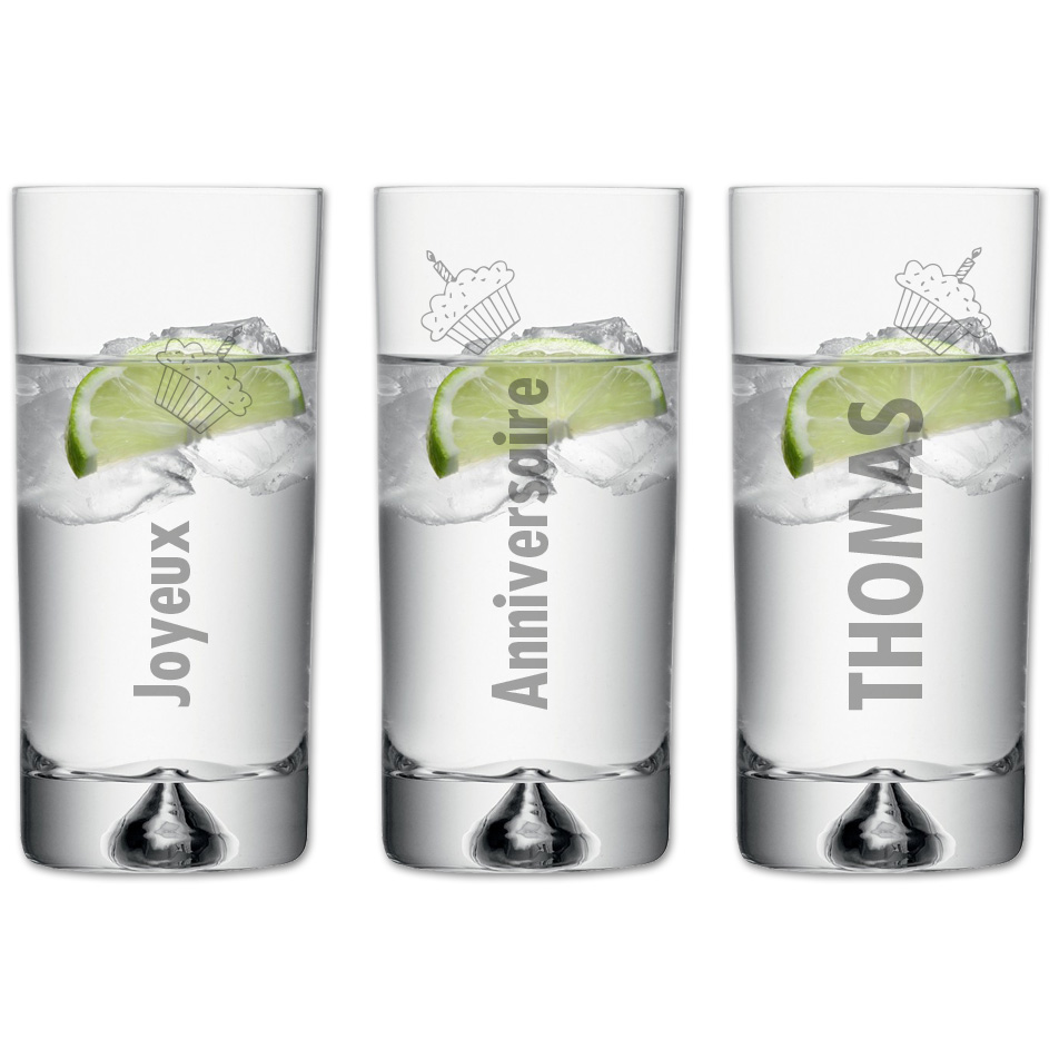 Verres Personnalises Anniversaire Verres Personnalises Anniversaire