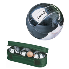 pack 3 boules de pétanque gravées - 3 boules