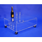 Table basse à roulettes plexi